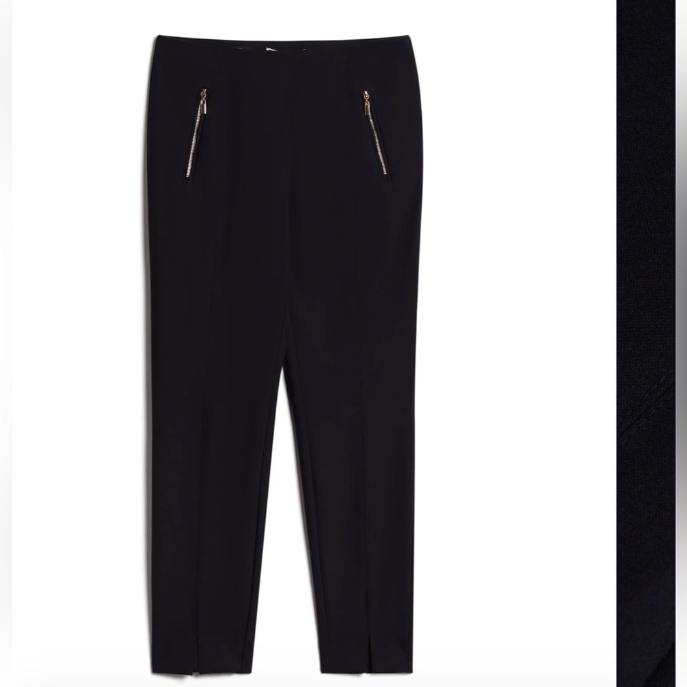 Melanie Lyne Amber Zip Detail Slim Leg Pants size 6. - Picture 7 of 12